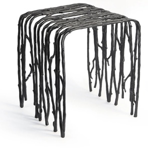 <b>Black</b> Branch Design Wrought Iron Coffee <b>Table</b> Handmade Industrial Modern Living Room Furniture - Product Image 1