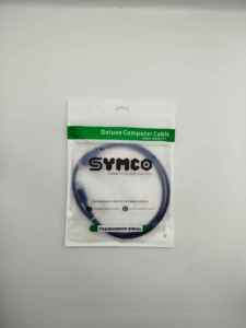 Cable de Red Ethernet RJ45 SYMCO CAT 6, Cable de Red de Cobre Blindado Azul para Router de Computadora - Product Image 5