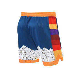 Pantalones Cortos Deportivos de Malla Sólida con Estampado Digital de Moda de Verano para Hombre, Cintura Elástica, Personalizados, Ecológicos, Transpirables - Product Image 2