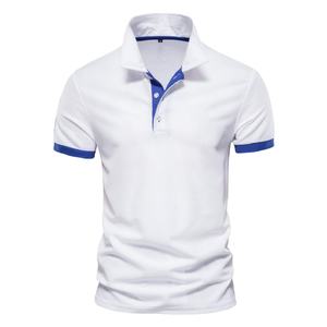 Polo de golf pour homme de haute qualité, design personnalisé en gros, uni, pour le sport, décontracté, élégant, brodé, 2025 - Product Image 3