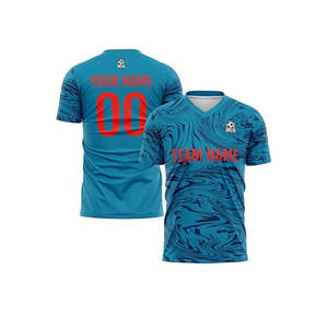 Wholesale Custom Soccer Jersey OEM Manufacturer Supplier High GSM Breathable Fabric Private Label Bulk Team Sportswear Fit - Product Image 4