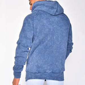 Nueva Llegada, Venta Especial, Sudaderas con Efecto Ácido para Hombre, Precio al por Mayor, Diseño Personalizado, Sudaderas Básicas con Efecto Ácido para Hombre - Product Image 4