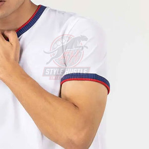 Nuevo diseño, precio económico, camisetas estampadas 100% algodón para hombre, ropa informal, camiseta holgada para hombre en verano - Product Image 5