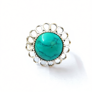 <b>Turquoise</b> Fashion <b>Ring</b> 5.4 Grams - Product Image 2