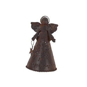Top Trending Iron Metal Unique Shape <b>Tree</b> <b>Topper</b> Handmade <b>Christmas</b> Ornament Decoration Angel Shape Design <b>Christmas</b> Fairy - Product Image 5