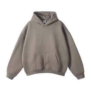 Sweat-shirts à capuche brodés pour hommes de qualité supérieure, style streetwear, coupe ample, 100% coton, doublure en molleton, respirants - Product Image 6