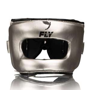 Protector de Cabeza de Piel de Vacuno Genuina con Diseño Nuevo y Profesional, Ajustable con Cordones, para Kickboxing, Sparring y MMA - Product Image 2