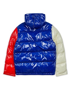 Chaqueta acolchada para hombre, ropa de calle de invierno, a la moda, con bloque de Color brillante, venta al por mayor - Product Image 2