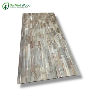 Planche en bois d'acacia de qualité AB, joint en doigt, matériau de construction de meubles - Product Image 1