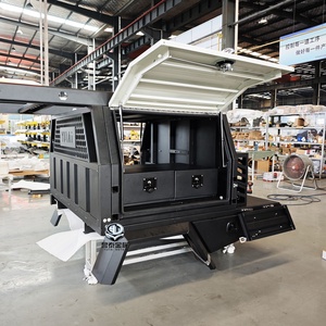 Thùng xe và hộp đồ nghề bằng nhôm mạ tĩnh điện tùy chỉnh bán buôn cho xe bán tải 4x4, xe cắm trại Hilux - Product Image 6