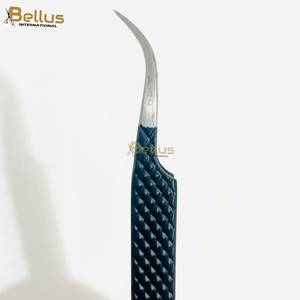 Bellus International Japanese Stainless Steel Smooth Tip Durable Eyelash Extension Tweezers Firm Grip 0.030.10mm Volume <b>Lashes</b> - Product Image 3