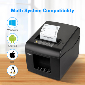 Imprimante thermique de reçus de 80 mm avec garantie de deux ans, coupe-papier automatique, imprimante POS, prise en charge des interfaces USB/LAN/BT/WIFI/RS232 - Product Image 4