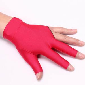 Gants de sport en spandex à trois doigts ouverts pour le snooker et le billard, prix de gros, fournisseur en gros, faibles MOQ, gants Yoyo pour joueurs professionnels - Product Image 3