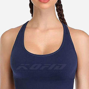 Sujetador Deportivo de Alta Calidad para Mujer, con Efecto Push-Up, para Gimnasio, Yoga, Running, Fitness, Alto Impacto, Sujetador Deportivo Corto - Product Image 4
