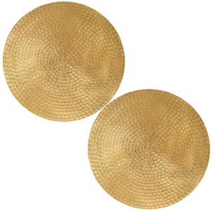 แผ่นรองสำหรับวางบนโต๊ะทำจากลูกปัดแก้วรูปทรงกลมผ้าทำมือดีไซน์ไม่เหมือนใครทำจาก PP ราคาไม่แพง - Product Image 2