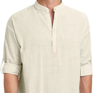 2026 New Premium <b>Men</b> Kurta <b>Pajama</b> <b>Set</b> Custom Logo Plain Design Islamic Clothing OEM Supplier Bulk Orders - Product Image 1