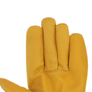 Goat Grain Yellow <b>Driver</b> <b>Gloves</b> Working <b>Gloves</b> Mechanic <b>Glove</b> for Gardening - Product Image 3