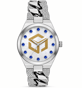 Luxury <b>Iced</b> <b>Out</b> Moissanite Diamond Hip Hop Quartz <b>Watch</b> Men Polygon Analog Wristwatch - Product Image 4