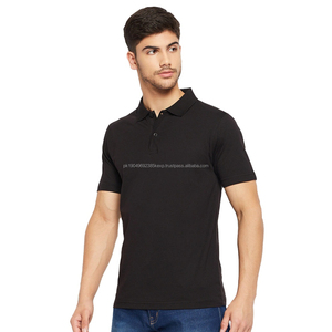 Camisetas Polo para Hombre del Fabricante, 100% Algodón, Transpirables, de Manga Corta, Tejido de Punto, Diseño Liso con Bordado, Estilo Casual - Product Image 3