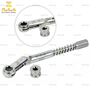 Llave Dinamométrica Manual Ajustable de Acero Inoxidable Wenquar para Implantes Dentales, Herramienta Quirúrgica Universal para Dentistas, 10-40 Ncm, Hexagonal de 6.35mm - Product Image 4