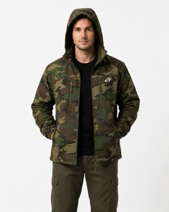 Casual Style Custom Woodland <b>Camo</b> Hood Tactical <b>Jacket</b> Outdoor Softshell Hunting Style Utility Windbreaker Men's <b>Jackets</b> Hoodies - Product Image 3