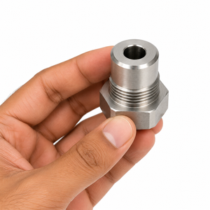 High Pressure Needle Nozzle Threaded Spray Nozzle Metal Cleaning Equipment Part for Washing Machine Custom CNC Machined O2 Senso - Product Image 3