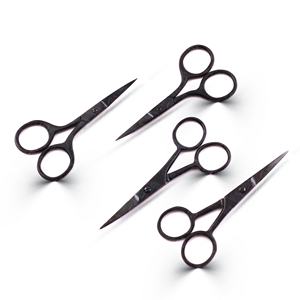 Tijeras de Precisión con Resorte, Rectas, Afiladas, de Acero Inoxidable, Mango Cómodo, Herramienta de Belleza para Manicura y Pedicura Fácil - Product Image 4