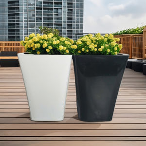 Macetas de cultivo de vivero de plástico para invernadero duradero al por mayor de fábrica-Maceta cuadrada alta - Product Image 4