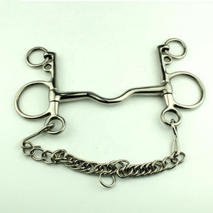 บิตขี่ม้าแบบสเปนบาโรกสั่งทำพิเศษพร้อมโลโก้ บิตขี่ม้าตะวันตกสแตนเลสแบบใหม่ บริการ OEM แบบกำหนดเองได้ - Product Image 3