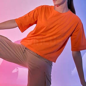 Camisetas Boxy para Mujer al Por Mayor, Últimos Estilos, Alta Calidad, Servicio OEM, MOQ Bajo, Camisetas Boxy para Mujer para Venta en Línea - Product Image 5