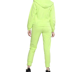 Custom 2-Piece Women's <b>Workout</b> <b>Hoodie</b> Sets Printed Winter Casual Solid Long Sleeve Drawstring Closure Breathable Eco-Friendly - Product Image 3