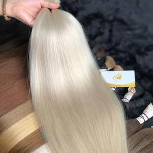 Meilleur Prix Extensions de Cheveux Humains en Gros Couleurs Variées Vietnam Vente en Gros Cheveux Vierges Bruts Premium 100g Texture Lisse Style Luxe - Product Image 1