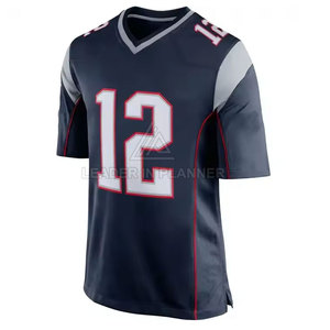 เสื้อฟุตบอลอเมริกันดีไซน์ใหม่ราคาถูก ขายส่งเสื้อฟุตบอลอเมริกันขายดี ผลิตในปากีสถาน - Product Image 2