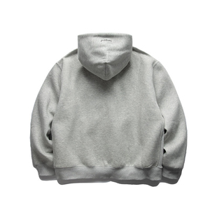 Ensemble sweat à capuche oversize et jogging unisexe personnalisé avec logo, 100 % coton, imprimé et brodé, style streetwear anime vierge - Product Image 5