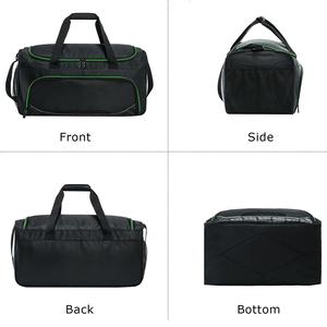 Sac de sport en polyester haute densité Outfitize, sac de sport durable avec bandoulière pour la musculation et l'équipement athlétique - Product Image 3