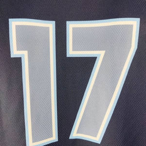 Camiseta de Béisbol Azul Personalizada con Nombre de Equipo para Hombre, Transpirable, 100% Poliéster, Sublimada, Impresión Digital OEM - Product Image 5