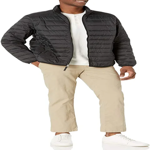 Veste d'hiver matelassée unisexe personnalisable avec logo, design patchwork, pour l'extérieur – Vente en gros - Product Image 2