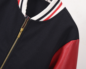 <b>Men's</b> High Quality Wool Winter Bomber <b>Jacket</b> Custom Fashionable Team Varsity Design with <b>Letter</b> Embroidery - Product Image 6