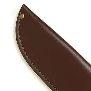 <b>Leather</b> Knife Sheath Custom Fit Outdoor <b>Tool</b> Holder With <b>Belt</b> Attachment For Daily Carry - Product Image 6