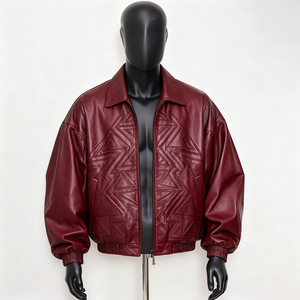 ARTIZ INTERNATIONAL Custom Genuine <b>Leather</b> <b>Jacket</b> <b>Men</b>/Womens Unisex Windproof Eco-Friendly Winter Streetwear - Product Image 4