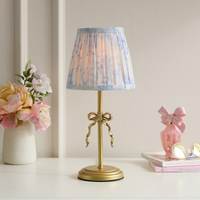 Lampe de table électrique moderne en métal finition or avec abat-jour en tissu rouge/bleu/noir, lampes à induction pour salon, hôtel, chevet