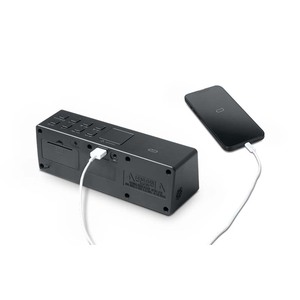 Radio FM PLL inalámbrica para el hogar con alarma dual de diseño elegante ODM con pantalla LED NFC, estaciones preestablecidas, atenuador, despertador, reloj para dormir - Product Image 4