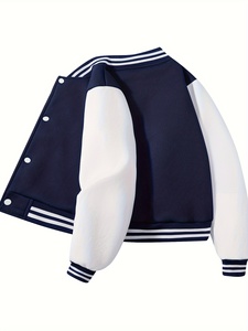 Wool Varsity <b>Jacket</b> Varsity Letterman <b>Jacket</b> Embroidered Faux Leather Wool Men Pure Sheep Wool University Letterman <b>Jackets</b> - Product Image 2