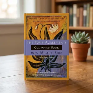 Le Livre Compagnon des Quatre Accords de Don Miguel Ruiz, Broché, Fiction de Haute Qualité, Développement Personnel - Product Image 1