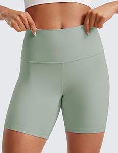 Pantalones Cortos de Ciclismo para Mujer con Estampado Personalizado, de Nylon, con Efecto Scrunch, de Compresión, Ajustados, de Venta Caliente - Product Image 6