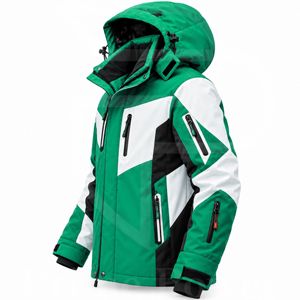 Fabricant de vestes personnalisées pour équipes de ski, vêtements d'extérieur pour clubs de snowboard, production d'uniformes de sports d'hiver, fournisseur en gros de vêtements - Product Image 3