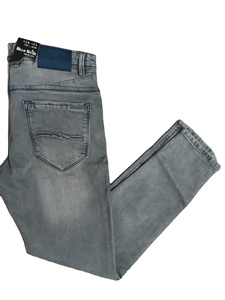 Jean Denim taille haute droit, ample et fendu, Collection du Bangladesh, nouvelle Collection automne 2020 - Product Image 3