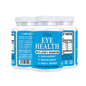 Huismerk Volwassen Oog Vitaminesupplementen Rijk Aan Luteïne En Zeaxanthine Zicht En Oog Gezondheid Ondersteuning Vegetarische <span class=keywords><strong>Capsules</strong></span> - Product Image 3