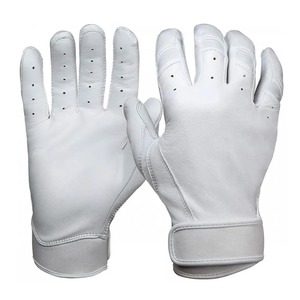 Guantes de Bateo de Béisbol Profesionales MADNI LEATHER INDUSTRIES, de Cuero, Ligeros, Duraderos, Color Personalizable, Cierre de Gancho y Bucle - Product Image 3