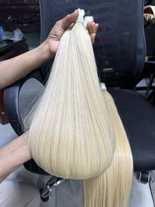Meilleures ventes! Extensions de cheveux vierges Remy 613 lisses non traités à 100 %, double trame, fabriquées au Vietnam, vente en gros - Product Image 6